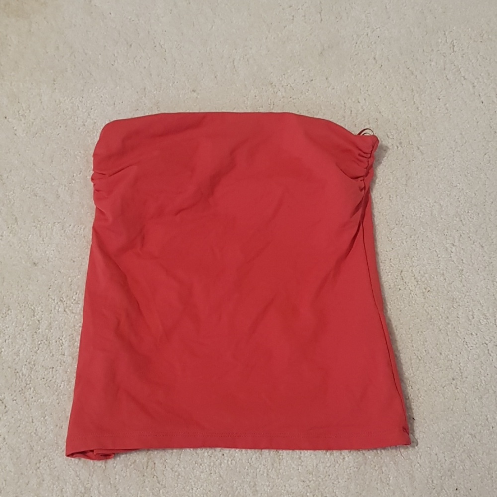 Pink Bershka tube top